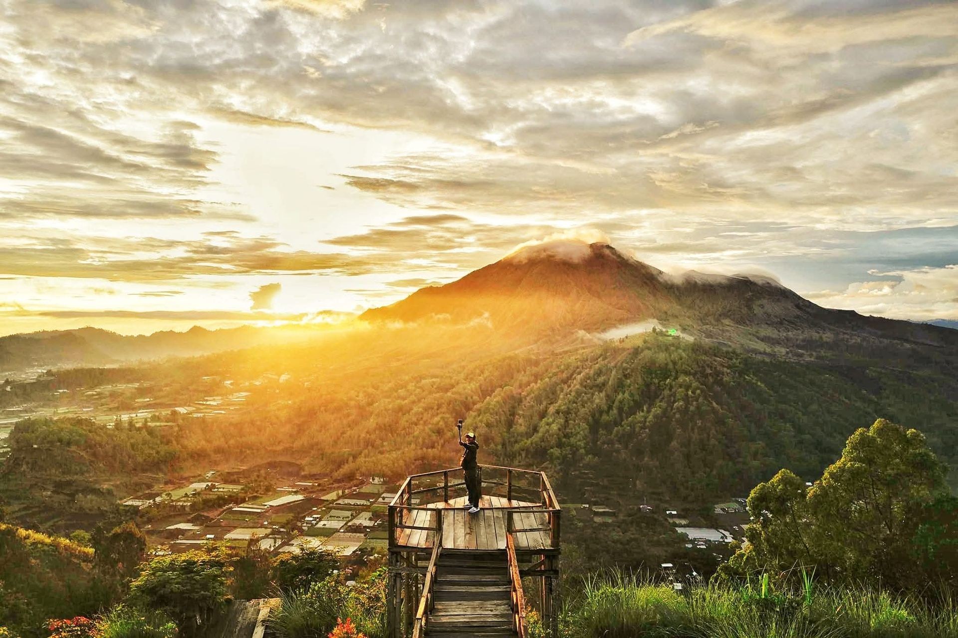 Batur Volcano Sunrise